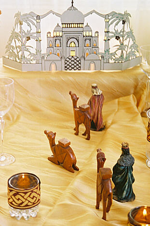 Tisch Deko - Dekoration orientalisch