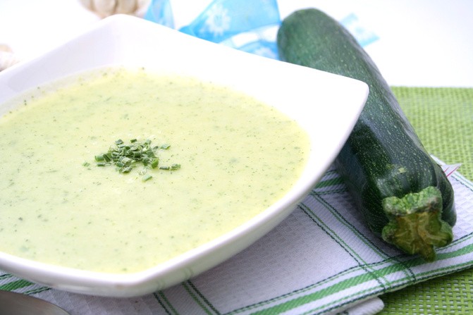 Zucchini Suppe - Susannes Dekoparadies